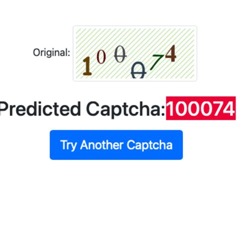 Digite o Captcha .